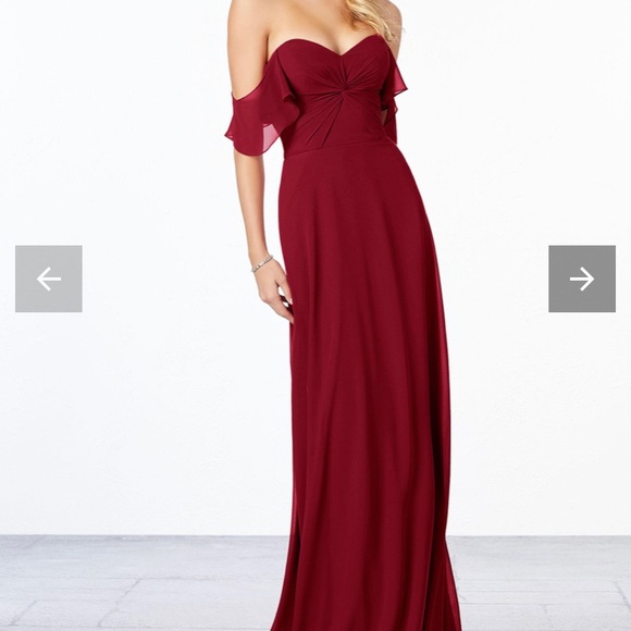 Mori lee bridesmaid dress 21651 size 6 - Picture 1 of 3